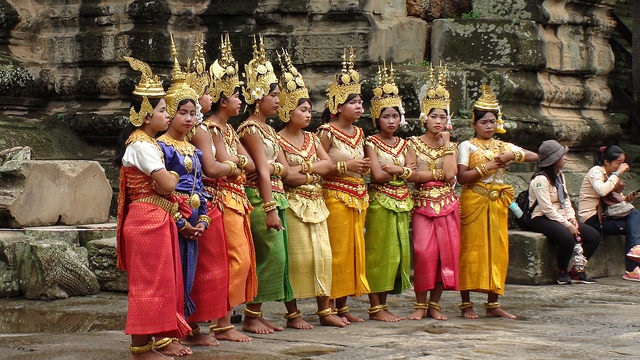 Angkor Wat bailarinas