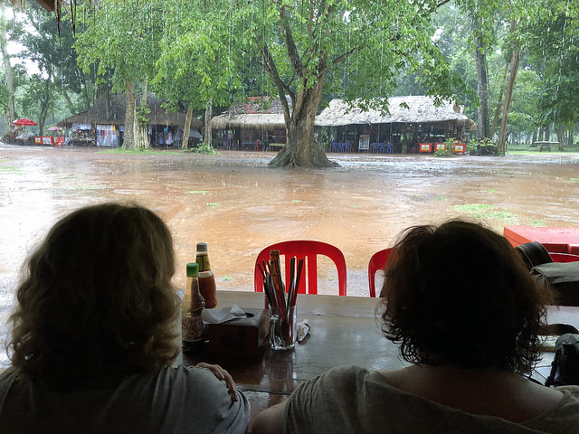 Koh Ker lluvia