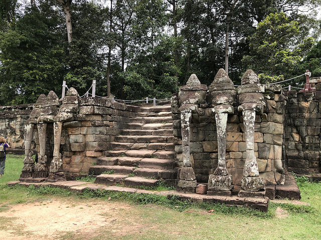 terraza de los elefantes