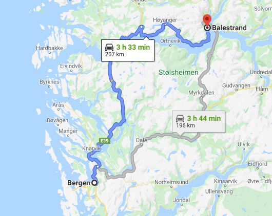 Dia 11 Balestrand - Bergen
