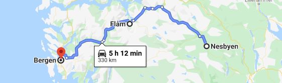 Dia 13 Bergen - Flam 2