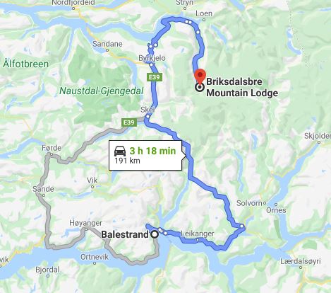 Dia 9b Glaciar - Balestrand