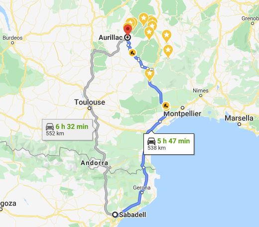 aurillac - sabadell